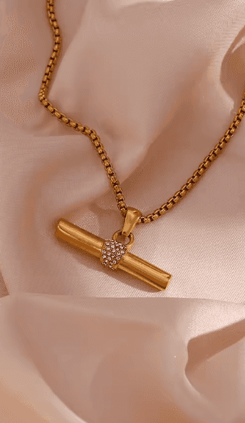 Collier T d’Or - vue alternative